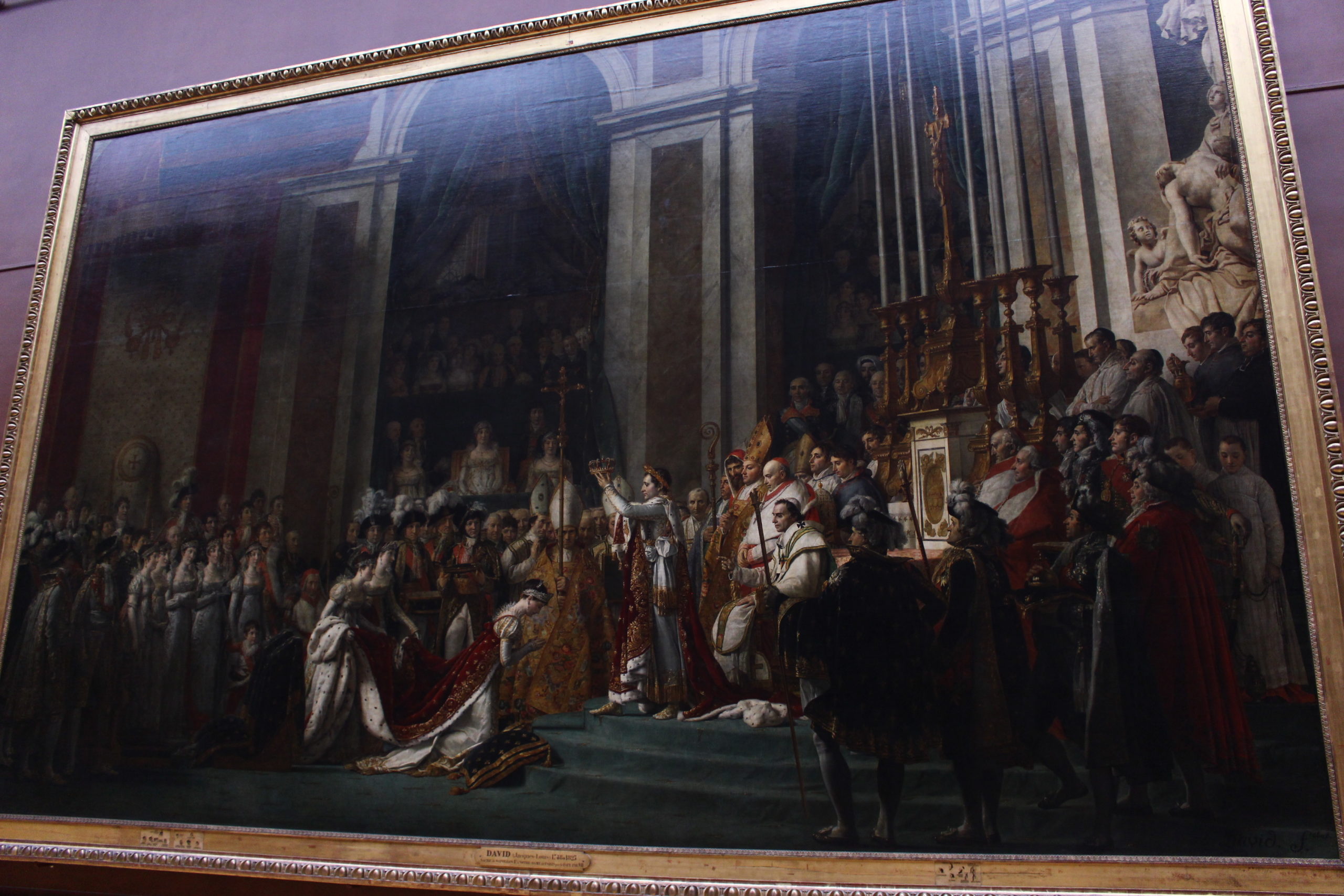 DAVID - Sacre de l'empereur Napoléon Ier
